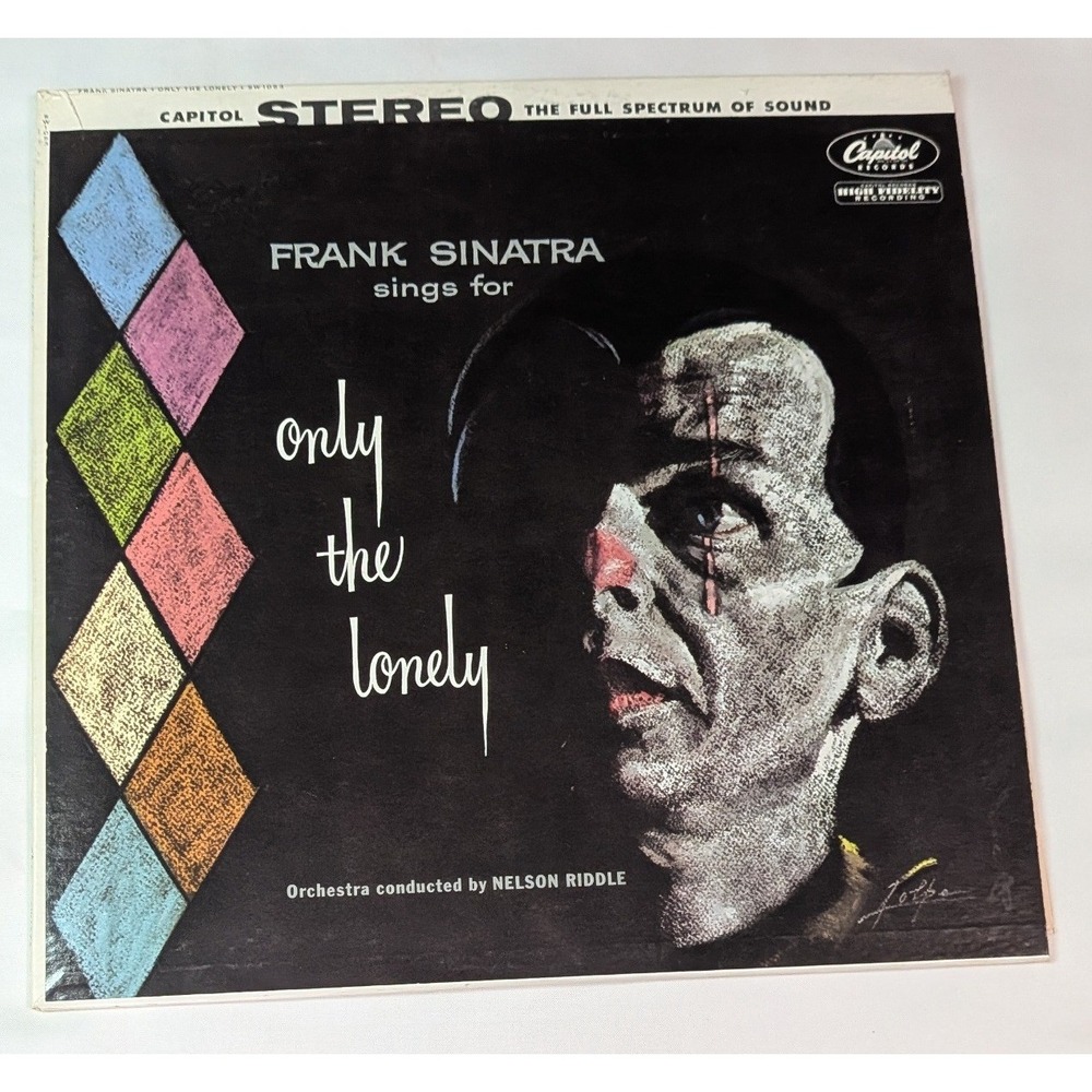 Capitol Frank Sinatra Sings for Only the Lonely Vinyl LP 12" Black Good SW-1053